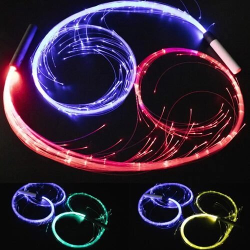 Fouet en Fibre Optique pour Light Painting (10 couleurs et 8 modes d'éclairage) – Image 11