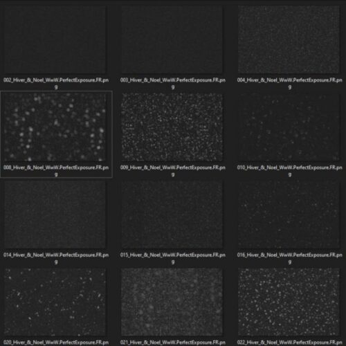 685 Overlays Hiver & Noël Photoshop Collection – Image 2