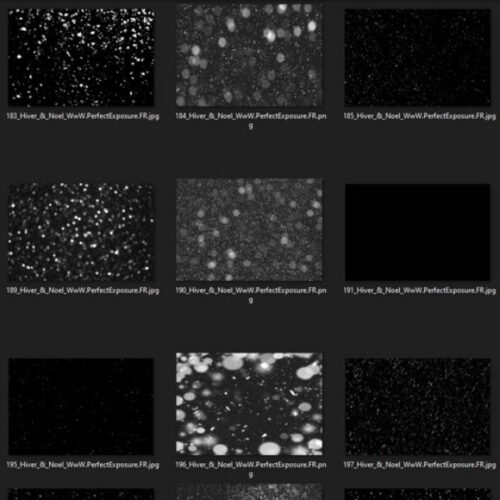 685 Overlays Hiver & Noël Photoshop Collection – Image 3