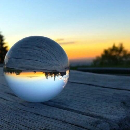 Boule de Cristal en verre - Lens Ball – Image 5