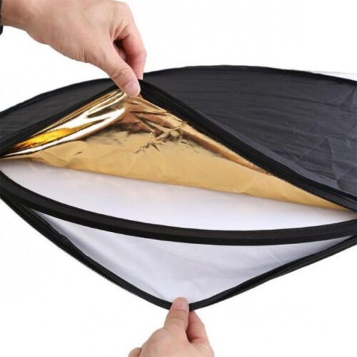 Diffuseur de Lumière Portable Pliable – Réflecteur 5 en 1 Professionnel – Image 4
