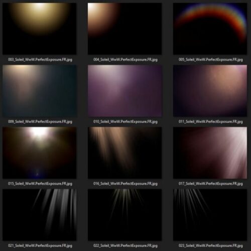 205 Overlays Soleil Photoshop Collection – Image 2