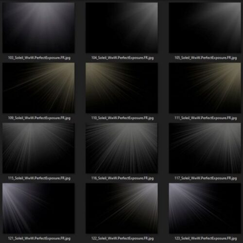 205 Overlays Soleil Photoshop Collection – Image 4