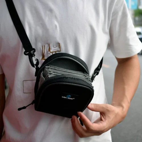 Sac de Rangement pour Filtres d'Objectif avec Bandoulière – Image 2