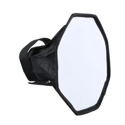 Diffuseur de Lumière Octogonale et Universel pour Flash 20cm – Image 6
