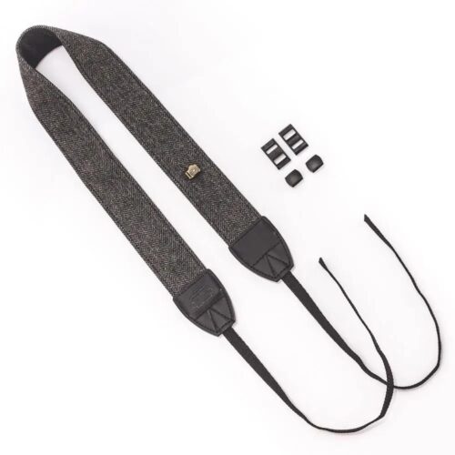 Sangle de Cou Rétro en Cuir et Coton pour Appareil Photo – Image 2