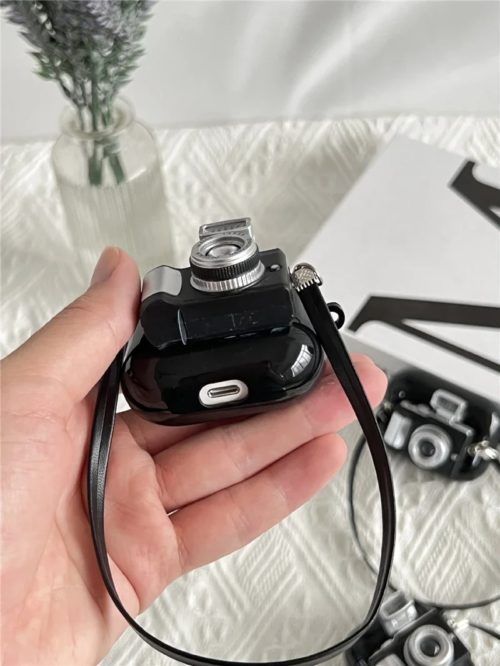 Étui pour écouteurs Airpods en forme d'appareil photo – Image 4