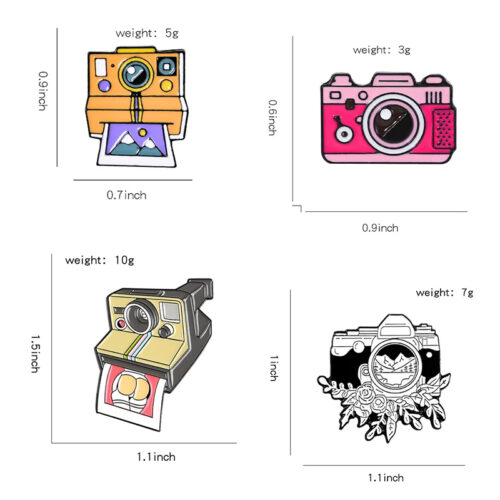 Broche pin's Appareil Photo – Image 4