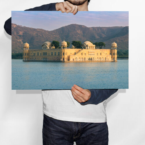Jal Mahal sur le Lac Man Sagar Lake jal jal - Toile Murale – Image 2
