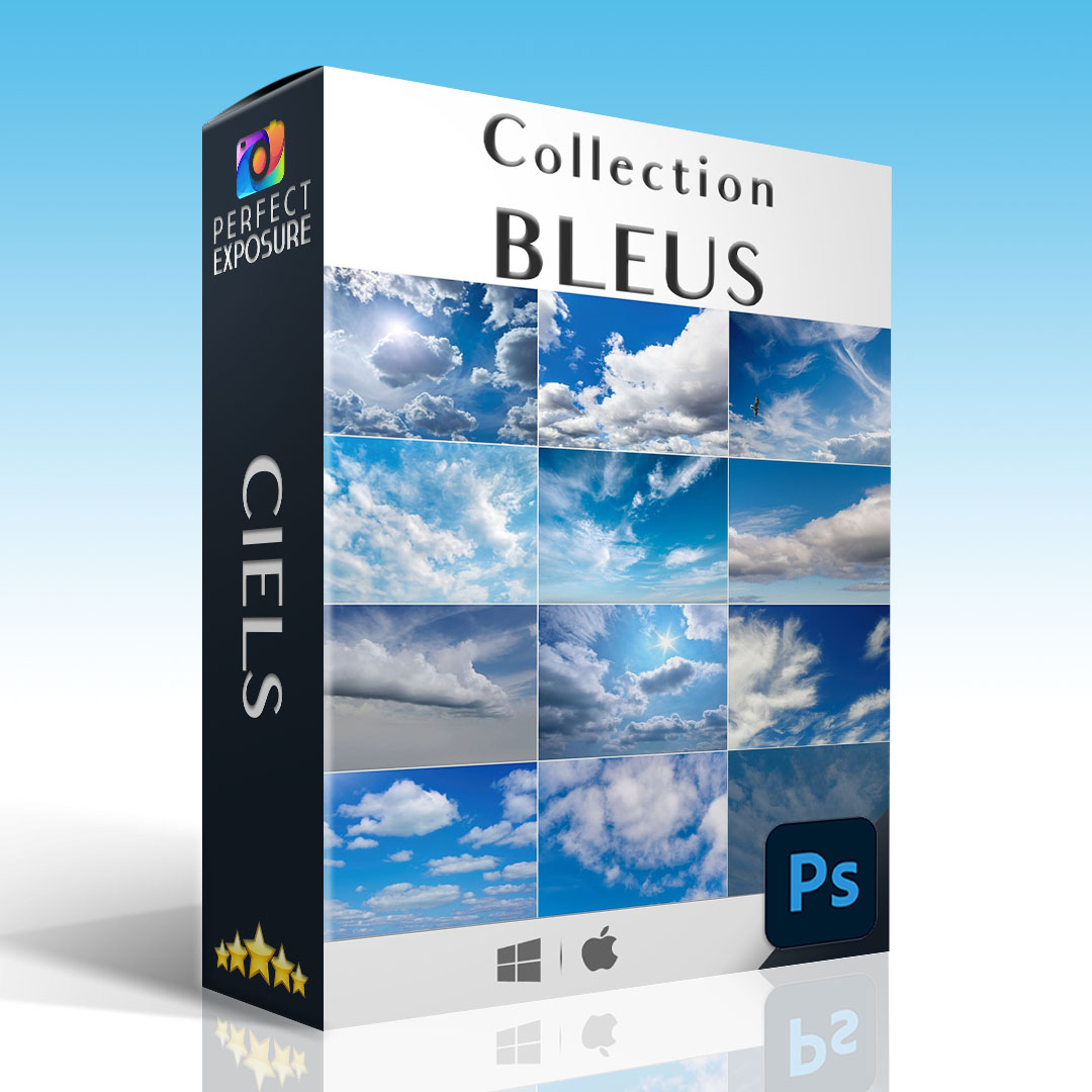 279 Ciels Bleus Photoshop Luminar Collection