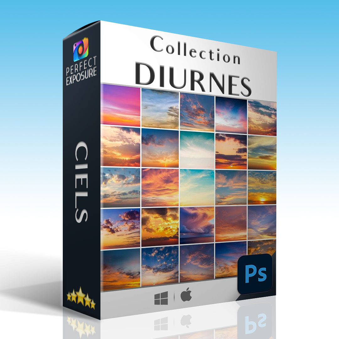 1524 Ciels Diurnes Photoshop Luminar Collection